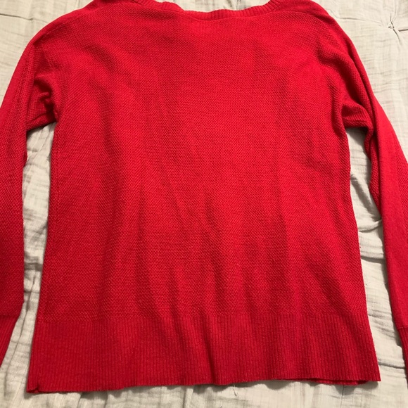 American Eagle Red sweater - Picture 2 of 3